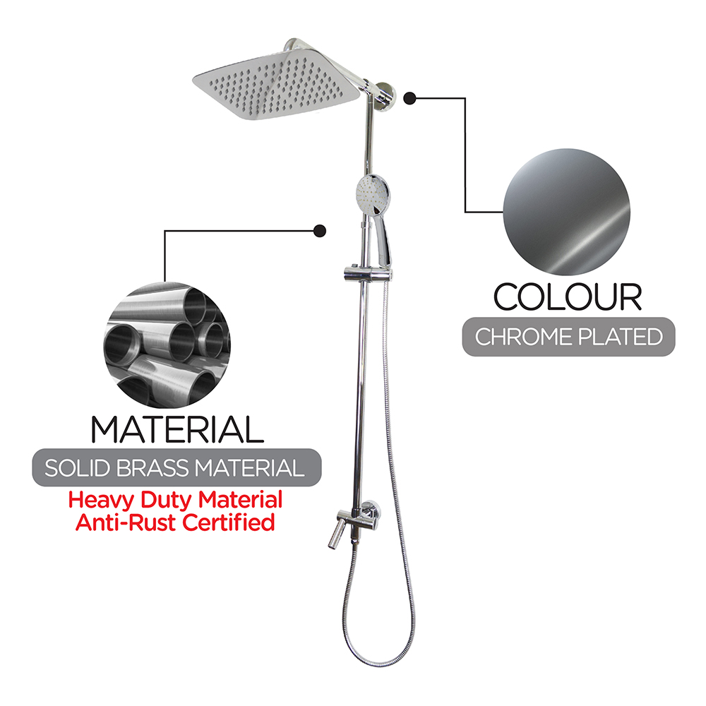 Conceal Rain Shower Set|Eco S68 Conceal Rain Shower Set|Rain Shower|Shower Set